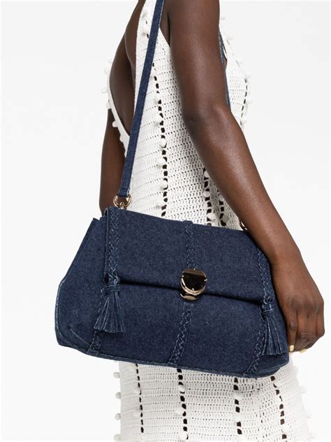 denim chloe bag.